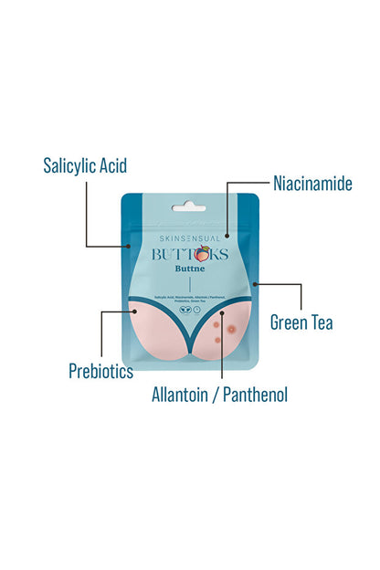 Buttoks Buttne Vücut Maskesi | Vücut Sivilceleri ve Pürüzlere Karşı