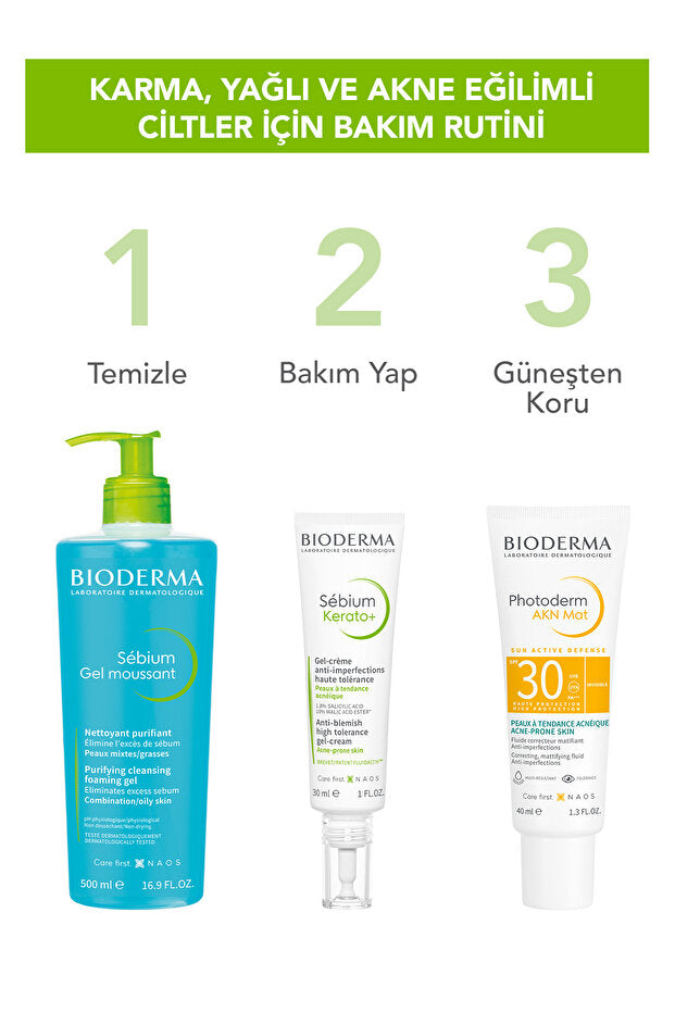 AYSVERA™ Bioderma Sebium Foaming Gel 500 ml