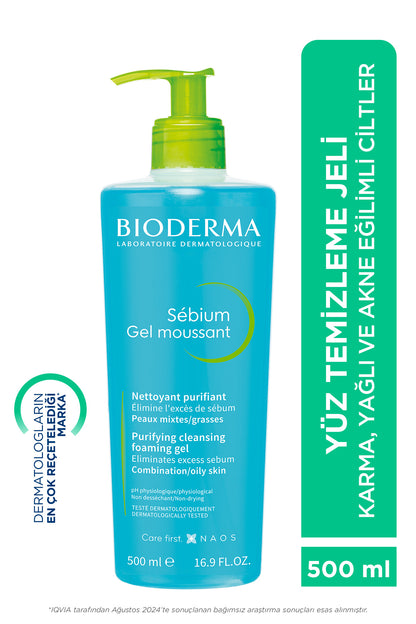 AYSVERA™ Bioderma Sebium Foaming Gel 500 ml
